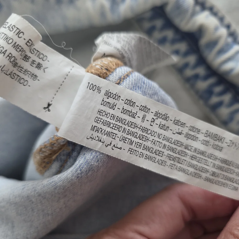 Zara Denim Overalls Romper Light Blue wash M - Picture 14 of 14